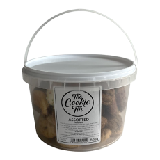 The Cookie Tin Assorted Biscuits Bucket 800g